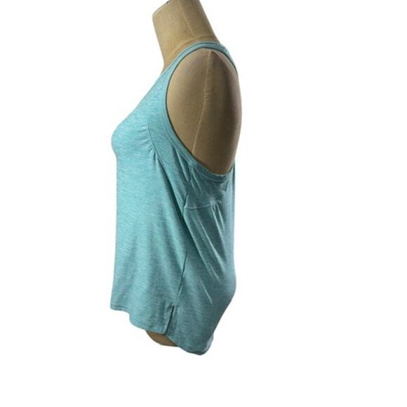 "TITLE NINE" Aqua Blue Tank Top SZ S Women's Runner Jogging Gym Workout Aerobics - Picture 2 of 9